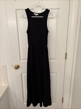 Classic Black Sleeveless Maxi Dress by A New Day